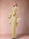 Sheath/Column Scoop Long Sleeves Mother of the Bride Dresses with Applique