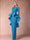 Sheath/Column Scoop Long Sleeves Mother of the Bride Dresses with Applique
