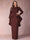 Sheath/Column Scoop Long Sleeves Plus Size Mother of Bride Dresses with Applique