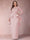 Sheath/Column Scoop Long Sleeves Plus Size Mother of Bride Dresses with Applique