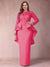 Sheath/Column Scoop Long Sleeves Plus Size Mother of Bride Dresses with Applique
