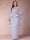 Sheath/Column Scoop Long Sleeves Plus Size Mother of Bride Dresses with Applique