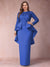 Sheath/Column Scoop Long Sleeves Plus Size Mother of Bride Dresses with Applique