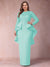 Sheath/Column Scoop Long Sleeves Plus Size Mother of Bride Dresses with Applique