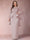 Sheath/Column Scoop Long Sleeves Plus Size Mother of Bride Dresses with Applique
