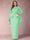 Sheath/Column Scoop Long Sleeves Plus Size Mother of Bride Dresses with Applique