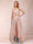 A-Line/Princess V-Neck 3/4 Sleeves 2 Pieces Pantsuits with Bow Knot