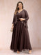 A-Line/Princess V-Neck 3/4 Sleeves 2 Pieces Plus Size Mother of the Bride Dresses with Applique
