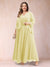 A-Line/Princess V-Neck 3/4 Sleeves 2 Pieces Plus Size Mother of the Bride Dresses with Applique