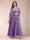 A-Line/Princess V-Neck 3/4 Sleeves 2 Pieces Plus Size Mother of the Bride Dresses with Applique