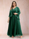A-Line/Princess V-Neck 3/4 Sleeves 2 Pieces Plus Size Mother of the Bride Dresses with Applique