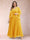 A-Line/Princess V-Neck 3/4 Sleeves 2 Pieces Plus Size Mother of the Bride Dresses with Applique