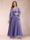 A-Line/Princess V-Neck 3/4 Sleeves 2 Pieces Plus Size Mother of the Bride Dresses with Applique