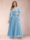 A-Line/Princess V-Neck 3/4 Sleeves 2 Pieces Plus Size Mother of the Bride Dresses with Applique