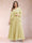 A-Line/Princess V-Neck 3/4 Sleeves 2 Pieces Plus Size Mother of the Bride Dresses with Applique
