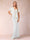 Sheath/Column V-Neck Short Sleeves Mother of the Bride Dresses with Bow Knot