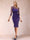 Sheath/Column Scoop 3/4 Sleeves Detachable 2 Pieces Mother of the Bride Dresses