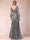 A-Line/Princess Scoop Long Sleeves Mother of the Bride Dresses with Applique