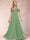 A-Line/Princess Cold Shoulder Short Sleeves Mother of the Bride Dresses with Applique