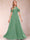 A-Line/Princess Cold Shoulder Short Sleeves Mother of the Bride Dresses with Applique