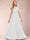 A-Line/Princess Cold Shoulder Short Sleeves Mother of the Bride Dresses with Applique