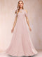 A-Line/Princess Cold Shoulder Short Sleeves Mother of the Bride Dresses with Applique