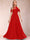 A-Line/Princess Cold Shoulder Short Sleeves Mother of the Bride Dresses with Applique