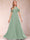 A-Line/Princess Cold Shoulder Short Sleeves Mother of the Bride Dresses with Applique