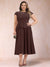 A-Line/Princess Chiffon Scoop Short Sleeves Plus Size Mother of the Bride Dresses with Applique