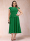 A-Line/Princess Chiffon Scoop Short Sleeves Plus Size Mother of the Bride Dresses with Applique