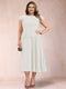 A-Line/Princess Chiffon Scoop Short Sleeves Plus Size Mother of the Bride Dresses with Applique