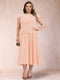 A-Line/Princess Chiffon Scoop Short Sleeves Plus Size Mother of the Bride Dresses with Applique