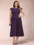 A-Line/Princess Chiffon Scoop Short Sleeves Plus Size Mother of the Bride Dresses with Applique