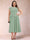 A-Line/Princess Chiffon Scoop Short Sleeves Plus Size Mother of the Bride Dresses with Applique