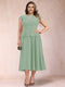 A-Line/Princess Chiffon Scoop Short Sleeves Plus Size Mother of the Bride Dresses with Applique