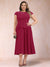 A-Line/Princess Chiffon Scoop Short Sleeves Plus Size Mother of the Bride Dresses with Applique