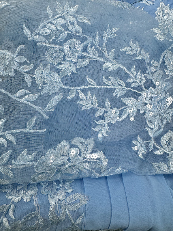 A-Line/Princess V-Neck 3/4 Sleeves Mother of the Bride Dresses with Applique