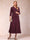 A-Line/Princess Scoop 3/4 Sleeves 2 Pieces Mother of the Bride Dresses with Sequins
