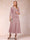 A-Line/Princess Scoop 3/4 Sleeves 2 Pieces Mother of the Bride Dresses with Sequins