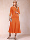 A-Line/Princess Scoop 3/4 Sleeves 2 Pieces Mother of the Bride Dresses with Sequins