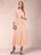 A-Line/Princess Scoop 3/4 Sleeves 2 Pieces Mother of the Bride Dresses with Sequins