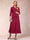A-Line/Princess Scoop 3/4 Sleeves 2 Pieces Mother of the Bride Dresses with Sequins
