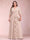 A-Line/Princess V-Neck 3/4 Sleeves Plus Size Mother of the Bride Dresses with Ruffles