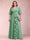 A-Line/Princess V-Neck 3/4 Sleeves Plus Size Mother of the Bride Dresses with Ruffles