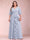 A-Line/Princess V-Neck 3/4 Sleeves Plus Size Mother of the Bride Dresses with Ruffles