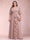 A-Line/Princess V-Neck 3/4 Sleeves Plus Size Mother of the Bride Dresses with Ruffles