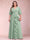 A-Line/Princess V-Neck 3/4 Sleeves Plus Size Mother of the Bride Dresses with Ruffles