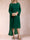 Sheath/Column Scoop Long Sleeves 2 Pieces Mother of the Bride Dresses with Split Side