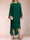 Sheath/Column Scoop Long Sleeves 2 Pieces Mother of the Bride Dresses with Split Side