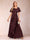 A-Line/Princess V-Neck Short Sleeves Mother of the Bride Dresses with Sash